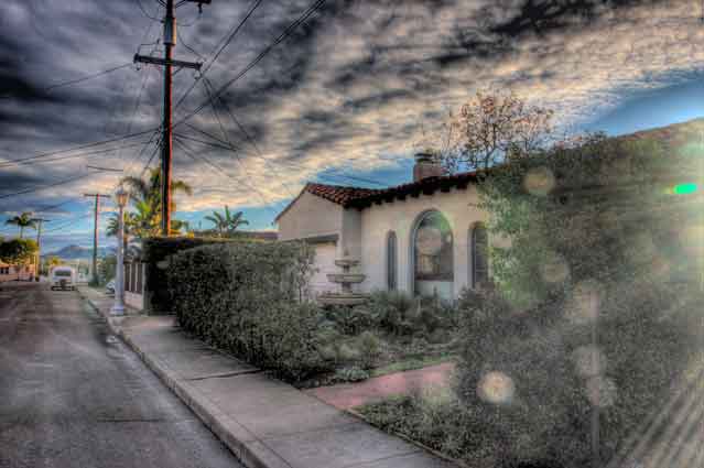 High dynamic range photo of a house